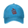 thumbnail image 1 of ZICANCN The Slogan Strike Red Adjustable Baseball Cap Women, Hats for Men Adult Washed Cotton Denim Baseball Caps Fashion Blue, 1 of 8