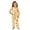 Multicolour-M, variant on Hienoo Halloween Graphic Pajama Set For Girls Long Sleeve Buttons Shirts Pants Pajamas 3-14 Years