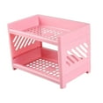 thumbnail image 1 of Cama para conejillos de indias, cama para conejos, litera resistente para hámster, juego de doble capa y Rosa, 1 of 9