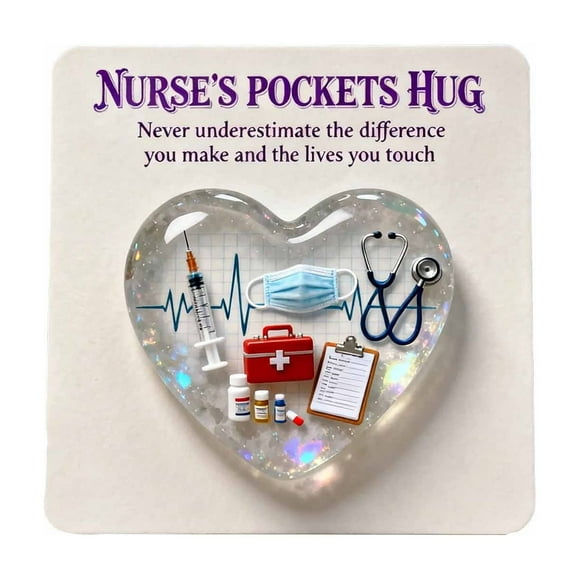 Hearth & Gear Pocket Hug A Pocket Hug For Mini With Card For Thank You To The And Doctors For Their Warm Companionship And Excellent Skills