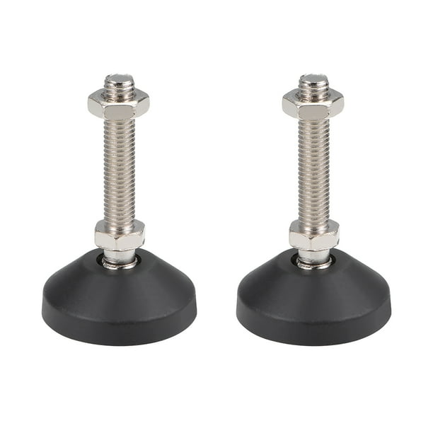 Furniture Levelers M10 x 48mm Threaded Adjustable Table Chair Leg Feet