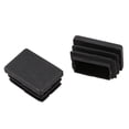 thumbnail image 4 of 40 Pcs Embout Rectangulaire en Plastique 30mm X 20mm Insert de Tube Fileté Pieds en Caoutchouc, 4 of 9