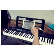 Casio Casiotone Compact Lightweight Built-In Speakers Portable Keyboard, Black