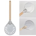 thumbnail image 3 of Cásca de de aluminio de 7/8/9 pulgadas con de suministro de cocina de casero - 9 pulgadas 60cm Blanco 9 pulgadas 60 cm perfecl horno de pizza al aire libre, 3 of 8