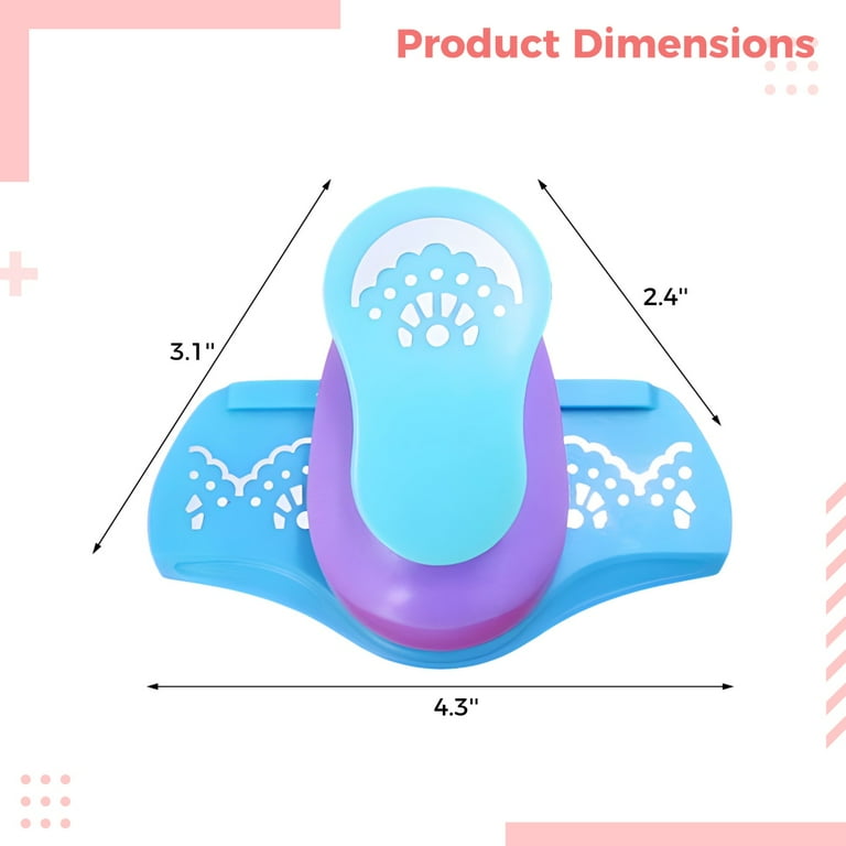 Fancy Border Edge Punch For Paper Crafting | Circle Holes Punch Tool For Scrapbooking, Cards, Invitations 3 thumbnail image