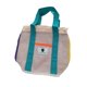 thumbnail image 3 of Mesh Beach Bolet Bolsa Bolsa Bolso de baños para mujer bolso de bolsas para mujeres para vacaciones en el gimnasio Al aire libre Sports Almacenamiento Azul beige, 3 of 9