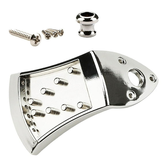Cordal triangular de metal perfecl para mandolina de 8 cuerdas con tornillos