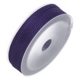 thumbnail image 3 of Unique Bargains Twisted Nylon Twine Thread Beading Cord 2mm 13M/43 Feet Extra Strong Braided Nylon String, Dark Purple, 3 of 6