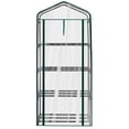 thumbnail image 5 of UBesGoo 4-Tier Greenhouse, 27" Indoor/Outdoor Plant Shelf, Clear PVC Cover, Transparent, 5 of 11