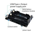 thumbnail image 1 of Alimentation de Secours Portable UPS pour Raspberry Pi Supporte le Chargement Latéral et la Compensation de Ligne à Courant Élevé, 1 of 5