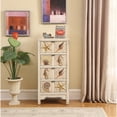 thumbnail image 4 of Somette  4-Drawer Distressed Sand Coastal Chest, 4 of 5