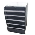 thumbnail image 4 of INTBUYING Cashier Desk-Showcase Combo Unit-Checkout Counter-Display Case Gray, 4 of 9
