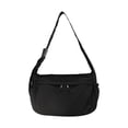 thumbnail image 2 of Bolsa tote de nailon impermeable de gran capacidad, bolso cruzado y de hombro ligero, estilo deportivo casual, correa ajustable, 36x25x17 cm., 2 of 7