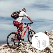 LULULION 1Set Bike Wall Hook with Protective Tire Wings for Mountain and Road Bikes Grey