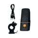 thumbnail image 4 of Luz delantera para bicicleta, luz de ciclismo, luz delantera ligera y recargable por USB. 3 cuentas de lámpara, 4 of 9