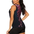 thumbnail image 3 of Lsque Mesmerizing Pink Jellyfish Printed Workout Tank Tops for Women, Athletic Sports Tank Tops, Compression Sleeveless Dry Fit Shirts,Sleeveless Yoga Shirt-Small, 3 of 9