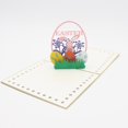 thumbnail image 1 of Happy Easter Greeting Cards, Easter Eggs Bunny Flowers Card 3d Pop Up Easter Cards, 1 of 4