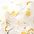 thumbnail image 6 of Children's Sun Clothing Girls Boys Thin Breathable Coat Baby Sun Clothing Summer Children Sun Shirt Air Conditioning Shirt Cute Print Coat with Hood for Girls Yellow 4-5 Years, 6 of 7