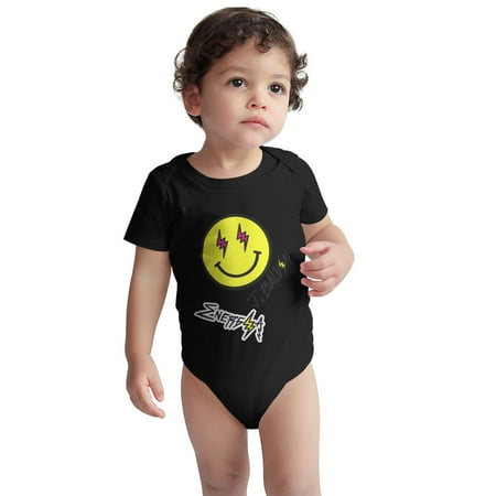 

Energia Baby Onesie J Balvin Toddler Baby Boys Girls Short-Sleeve Bodysuits Cotton Romper Black 3 Months