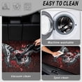 thumbnail image 2 of Jeiento Butterfly Rose Sugar Skull Van Cargo Liner Gothic Vintage Trunk Protection Cargo Liner All Weather Mat For Tailgate Parties, 2 of 2