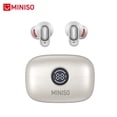 thumbnail image 1 of MINISO MS105 Audífonos Inalámbricos Bluetooth con Traducción AI, Mini Earbuds In-Ear, Diseño de Tallo Corto, Resistentes al Agua, para Trabajo, Deporte y Dormir, Beige con Estuche de Carga, 1 of 8
