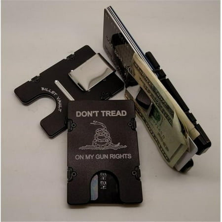 Helm Dont Tread on My Gun Rights RFID Protected Aluminum Wallet & Credit Card Holder,