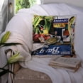 thumbnail image 3 of Carolines Treasures 1008PW1414 Crab In The Middle Decorative Indoor & Outdoor Fabric Pillow, 3 of 4