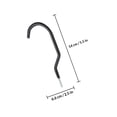 thumbnail image 2 of FONDOTIN 16Pcs Assorted Color Bike Hooks for Wall and Ceiling Mounting with Rust Resistant Finish, 2 of 8