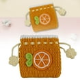 thumbnail image 2 of CMrtew ‌Handmade Crochet Coin Purse Vintage Orange Change Wallet for Women & Girls | Compact Giftable Organizer with Detachable Keychain (Holiday Season Gift Idea)‌‌, 2 of 9