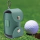 thumbnail image 2 of PU Leather Club Ball Pouch Belt Waist Bag Golfers Outdoor Case DYNWAVEMX Estuche para pelotas de golf, 2 of 6