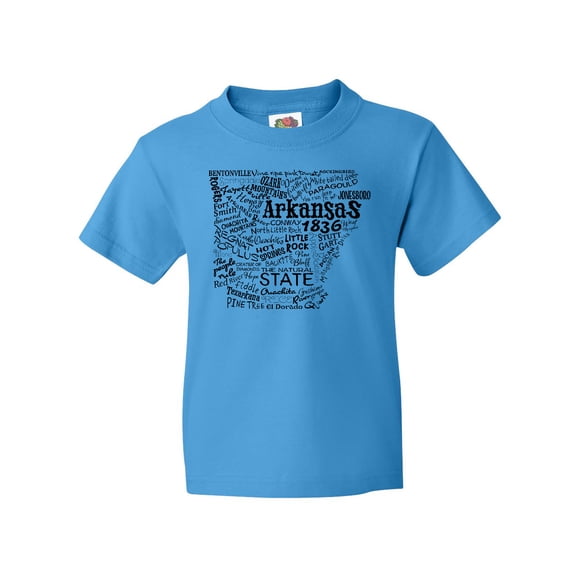 Inktastic Arkansas State Word Salad Youth T-Shirt