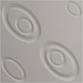 thumbnail image 5 of Ekena Millwork 19 5/8"W x 19 5/8"H Maria EnduraWall Decorative 3D Wall Panel, Universal Metallic Carbon Mist (Covers 2.67 Sq. Ft.), 5 of 6