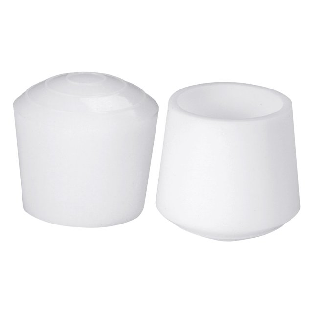 Cubierta de punta de pierna de goma para muebles, 2 piezas, 32mm/1 1/4"