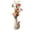Saffron, variant on Whimsical Handcrafted Cat-Shaped Vases 6 Styles Cute Feline Dry Flower Planters for Home Decor, Table Centerpieces, and Cat Lover Gifting