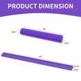 thumbnail image 2 of BalanceFrom 8-Foot Folding Foam Balance Beam, PU-Covered High-Density, Purple, 2 of 9
