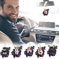 thumbnail image 1 of Sentmoon Car Mirror Hanging Accessories Rearview Mirror Hanging Accessories Rose Series Dog Car Pendant Flat Decoration Car Rearview Mirror Decoration, 1 of 5