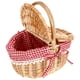 thumbnail image 2 of Cesta para guardar pan, cesta de mano, cesta de picnic para exteriores con tapas dobles, 2 of 7