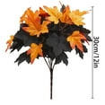 thumbnail image 2 of LmnLft Artificial Fall Floral Arrangement 2-Pack, Silk Flower Bouquets with Metal Pot and Autumn Stems for Thanksgiving Table Centerpieces, 2 of 5