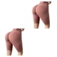 thumbnail image 4 of Shorts de yoga Qarigey para Mujeres Verano Rosa S 2piezas, 4 of 6