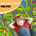thumbnail image 3 of Mapa de carreteras antideslizante Playmat TRHEAVNIC Town City para niños, 3 of 9
