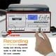 thumbnail image 5 of LoopTone Reproductor de discos de vinilo 9 en 1 Tocadiscos vintage Bluetooth de 3 velocidades Reproductor de casete de CD Radio AM/FM Grabadora USB Entrada auxiliar Salida de línea RCA (Plata), 5 of 5