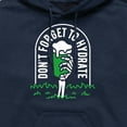 thumbnail image 2 of Instant Message - Don't Forget To Hydrate - Men's Pullover Hooded Fleece Sweatshirt, 2 of 6
