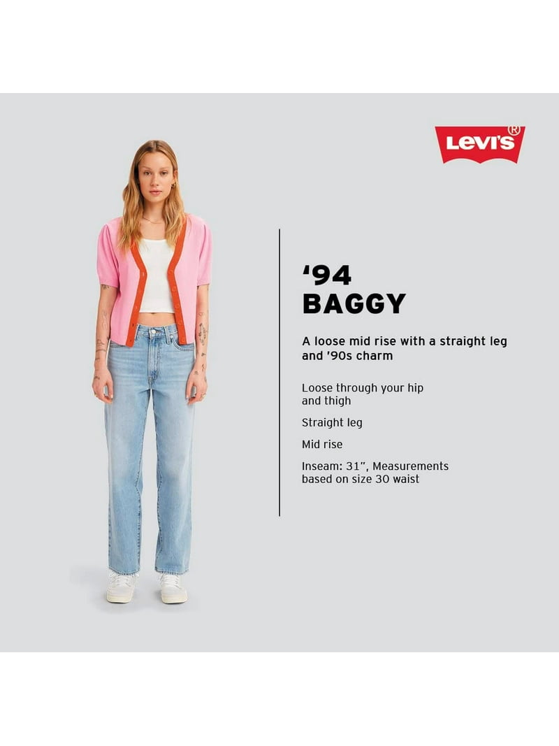 Levi's® Women's '94 High Waist Baggy Jeans with Straight Leg
