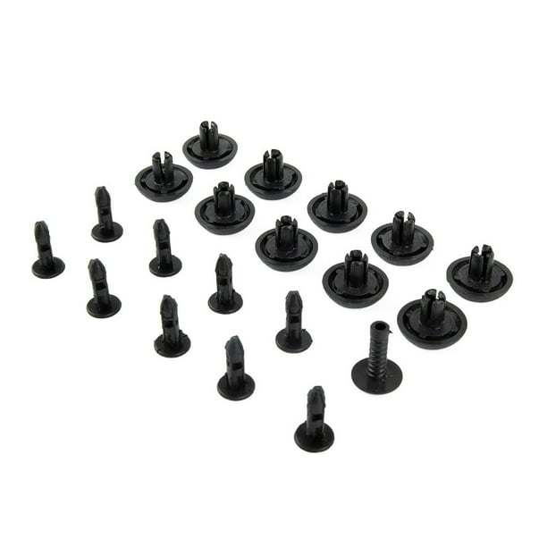 50pcs Engine Cover Nylon Push Type Retainer Clips 53259 0E010 For RX450h RX350 E - Foto 3