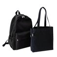 thumbnail image 1 of 2 unids/set bolso de viaje femenino Simple con bolso mochila para portátil para adolescentes, 1 of 6