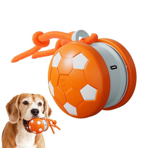 Smart LED Interactive Dog Ball, Automatic Moving Rechargeable Pet Toy