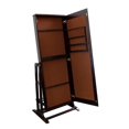 thumbnail image 2 of Cherry Finish Standing Mirror with Jewelry Storage, 2 of 5