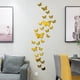 thumbnail image 1 of Pegatinas de espejo acrílico de mariposa (dorado), pegatina de espejo acrílico para paredes, sala de estar y decoración moderna del hogar, 1 of 3