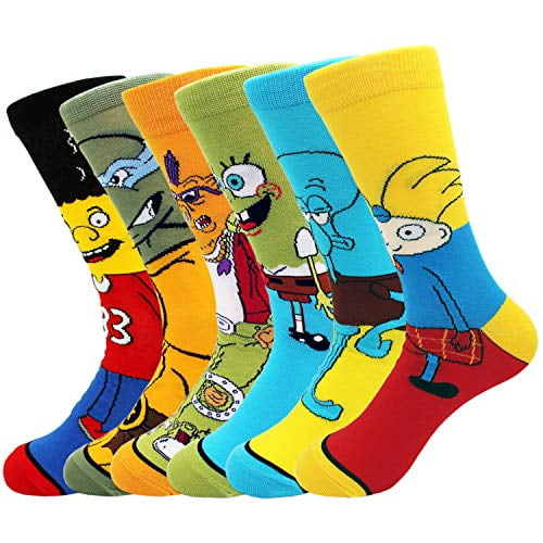 TheFun-Z Custom I Love the Rain and This Little Cloud Socks Novelty Funny Cartoon Crew Socks Elite Casual Socks 