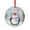 Pattern-3, variant on Christmas Santa Claus Riding on The Praying Mantis Crystal Glass Ornament Xmas Holiday Decor Christmas Decorative Hanging Ornaments Hanging Craft Collectibles for Xmas Trees Home Party Gifts